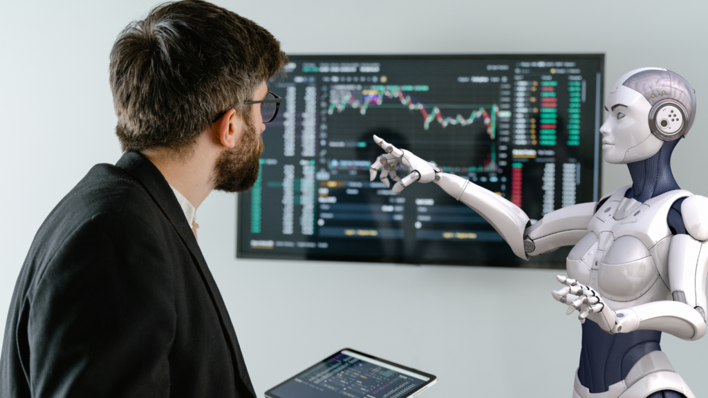 IA explicando una gráfica